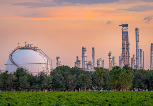 Oil and Gas Refinery Plant